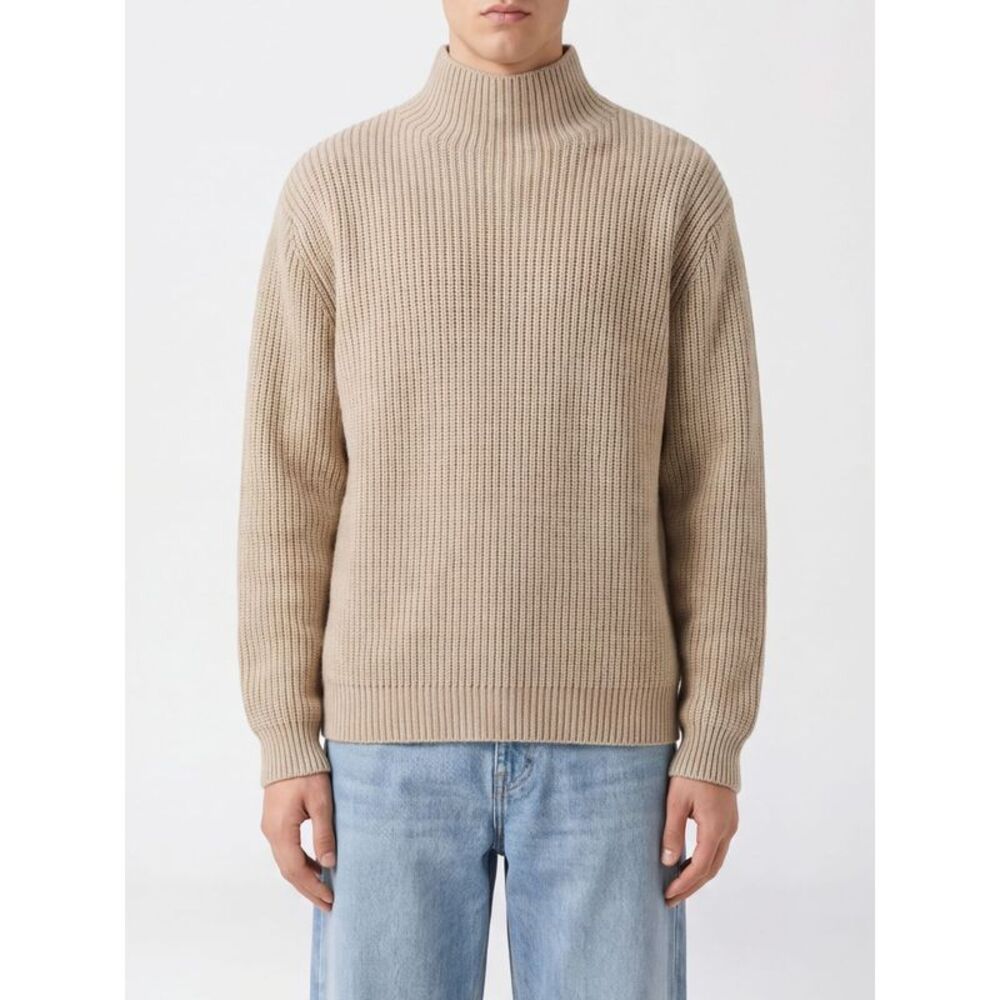 Lemaire Men Lemaire Mock Neck Jumper In Alpaca And Yak Wool Blend